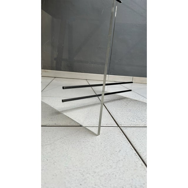 Metal Vintage Console Table, 1970s or 1980s For Sale - Image 7 of 10