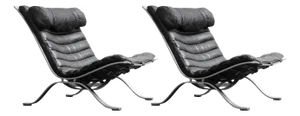 Vintage Ari Sling Lounge Chairs by Arne Norell for Arne Norell Ab, 1960s, Set of 2