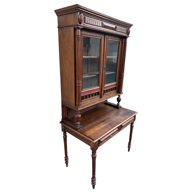 Napoleon III Notary's Library Office, 1880 For Sale - Image 3 of 14