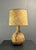 Wood Mid-Century Cork Table Lamp, France, 1960s For Sale - Image 7 of 16