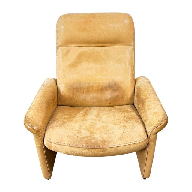Mid-Century Swiss DS-50 Leather Lounge Chairs by de Sede, 1970s, Set of 2 For Sale - Image 9 of 15