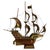 Portuguese Brass Caravel Model Boat Mood Lamp, 1960 For Sale - Image 9 of 9