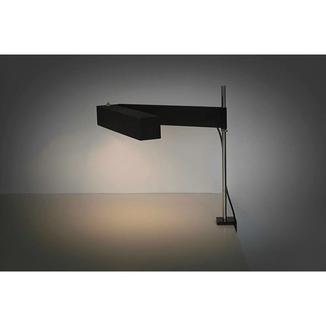 Dieter Wäckerlin Saffa table lamp, design 1957 Manufactured in the 60s by Swisslamp International. Practical for the work...