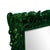 Textile Barcelona Mirror - Glossy Hunter Green For Sale - Image 7 of 10