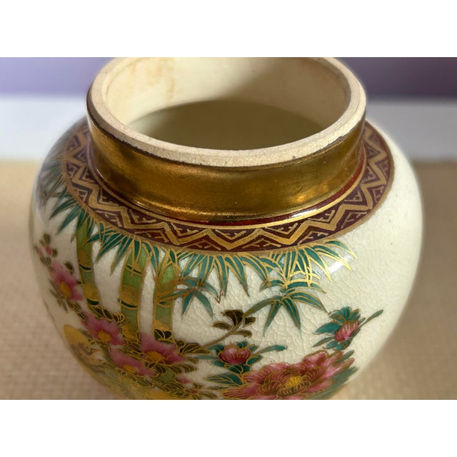 Early 20th Century Petite Satsuma Vase For Sale - Image 5 of 10