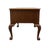 Hekman Furniture Solid Walnut Traditional Chippendale Style 58" Writing Desk W. Tooled Leather Top For Sale - Image 13 of 13