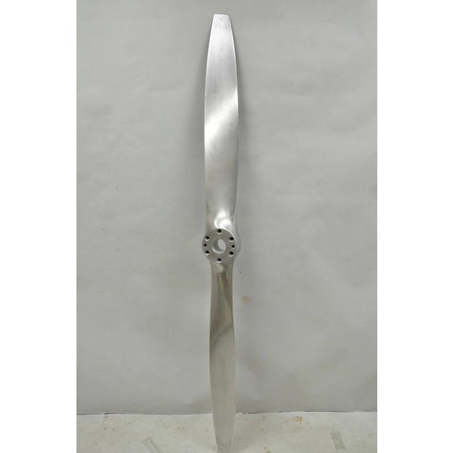 Sensenich Fixed Pitch Polished Aluminum 76" Propeller Blade "Not Airworthy" (A) For Sale - Image 13 of 18