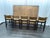 RH Saddle Hair-on-Hide Counter Stools – Set of 5 Designed by Barlas Baylar | Camel Hair-on-Hide | Black Oak Finish...