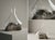 Contemporary Sculptural Glass Decanter Vase With Natural Gobi Desert Stone – One of a Kind Art Glass For Sale - Image 3 of 6