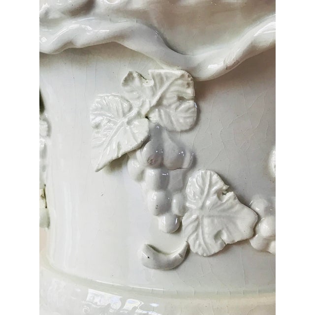 1950s Spanish Faience Urn For Sale - Image 9 of 12