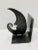 This hand crafted iron bookend was created by Jeffery Manpearl in 2003 Excellent condition