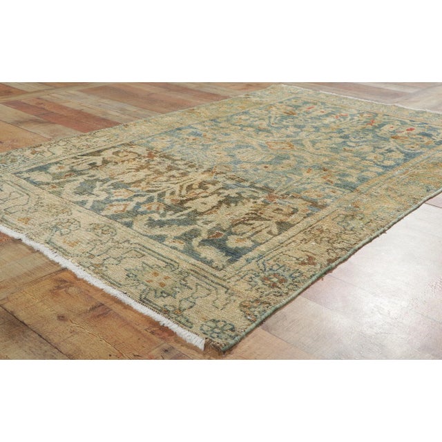 Early 20th Century Antique Persian Malayer Rug, 03'07 X 05'07 For Sale In Dallas - Image 6 of 9