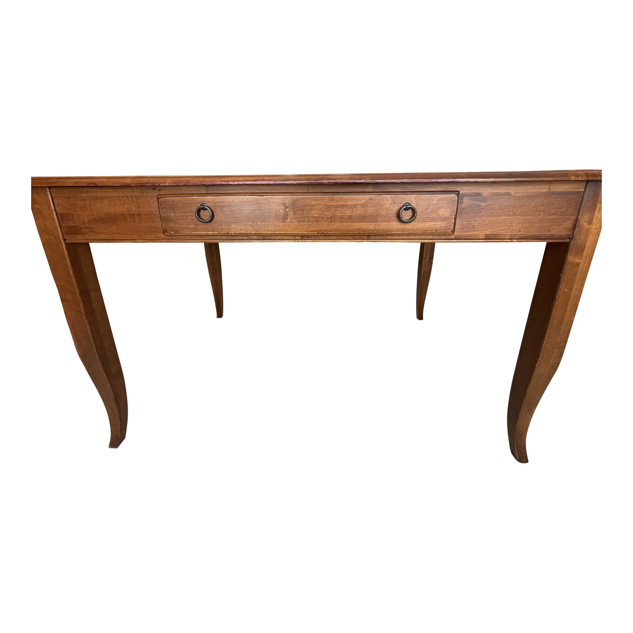 イーセンアーレン 本棚付デスク ETHAN ALLEN Country Crossing Ethan Allen Country Crossings Computer Desk - AptDeco