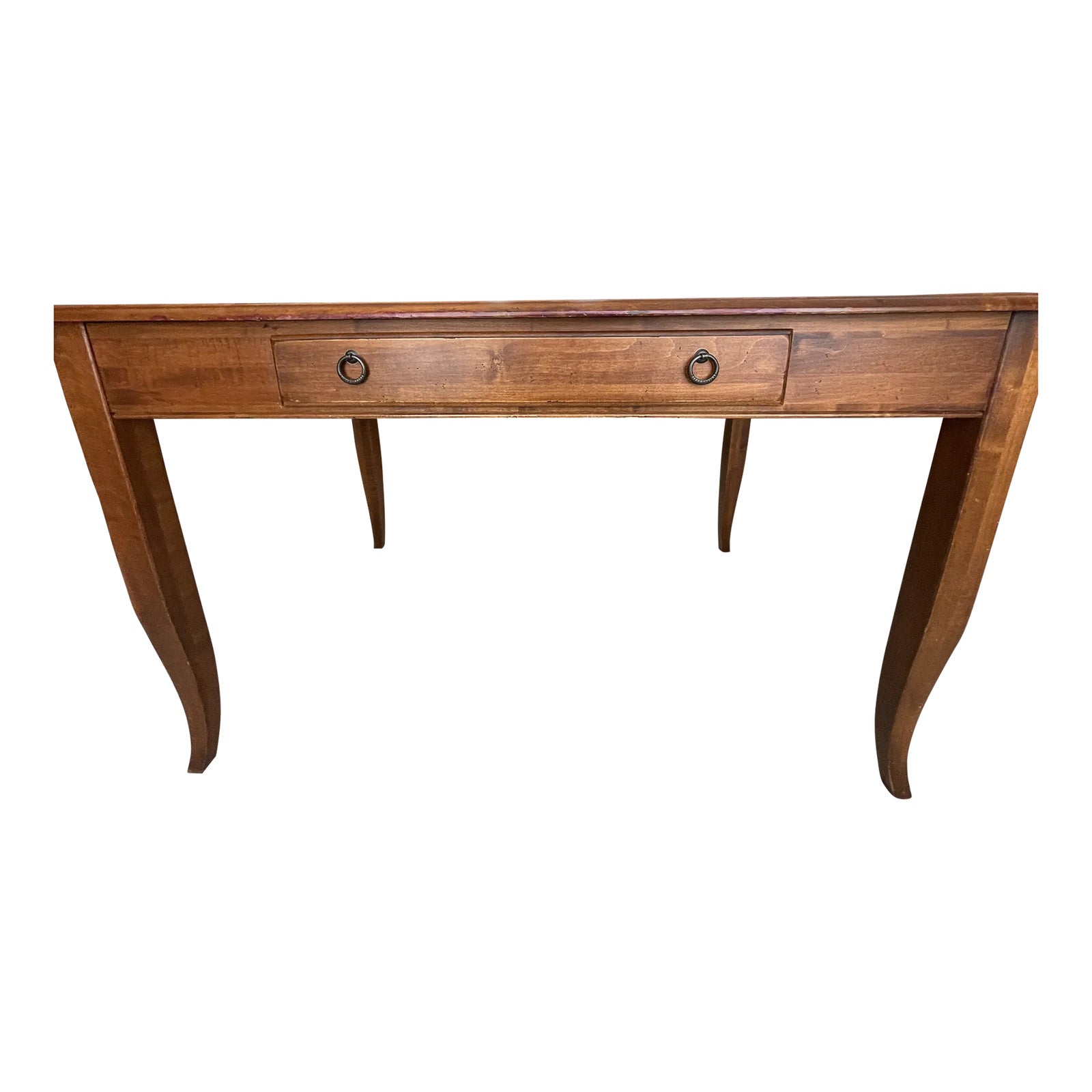 イーセンアーレン 本棚付デスク ETHAN ALLEN Country Crossing Ethan Allen Country Crossings Computer Desk - AptDeco
