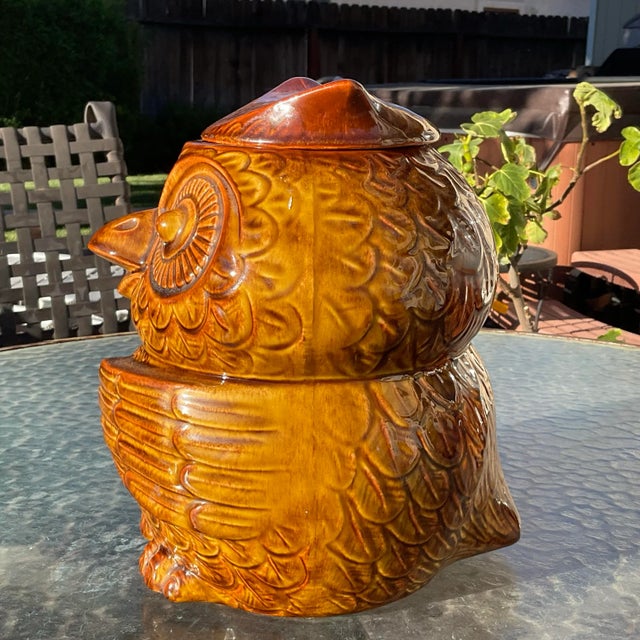 1960s McCoy Owl Cookie Jar For Sale - Image 4 of 6