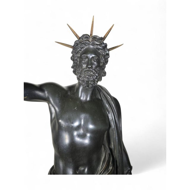 Sculpture of Jupiter, 18th Century, Bronze For Sale - Image 12 of 18