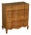 Danish Rococo Oak Serpentine Chest of Drawers, 1940s For Sale