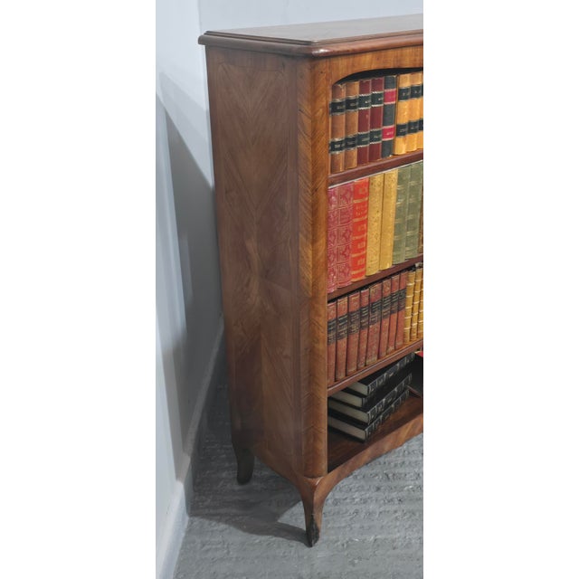 French Open Adjustable Library Bookcase, 1900 For Sale - Image 11 of 14