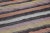 Textile 1970s Turkish Antique Striped Hand Knotted Kilim Rug For Sale - Image 7 of 11