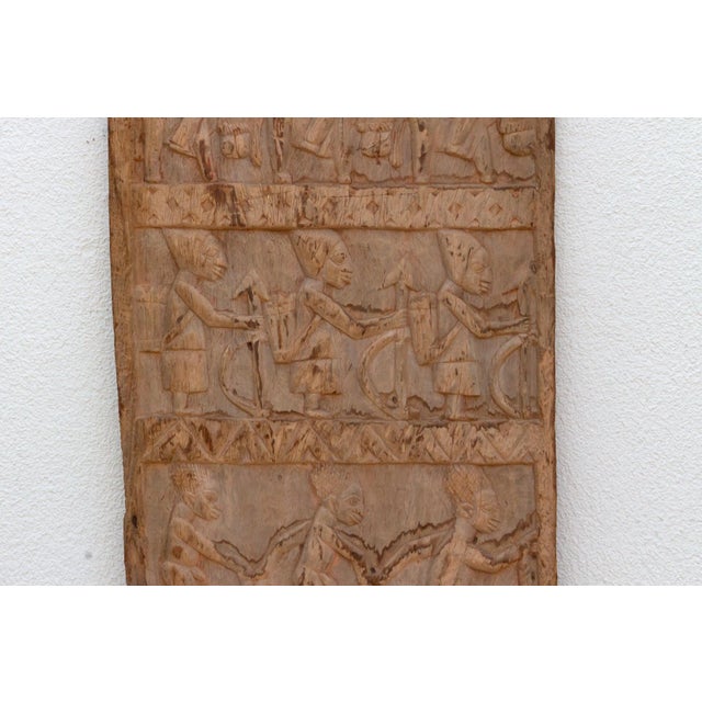 African Antique Nigerian Yoruba Palace Door For Sale - Image 3 of 6