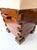 Mid-Century Modern Pair of Handle Stools Wood, Italy, 1970s For Sale - Image 11 of 14