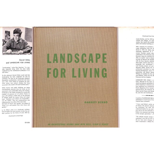 Traditional "Landscape for Living" 1950 Eckbo, Garrett For Sale - Image 3 of 12