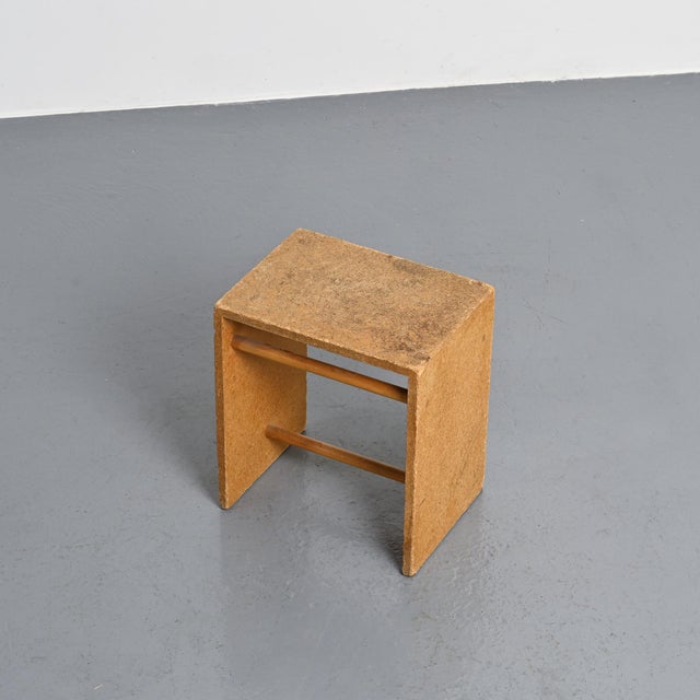 Chipboard Stool by Max Bill for Ulm, 1962 For Sale - Image 10 of 12