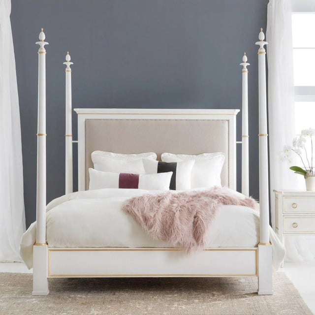 Traditional Modern History Covington Poster Bed - King For Sale - Image 3 of 3