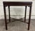 Vintage Georgian Style Chippendale Style Mahogany Tray Top Side Table For Sale - Image 12 of 14