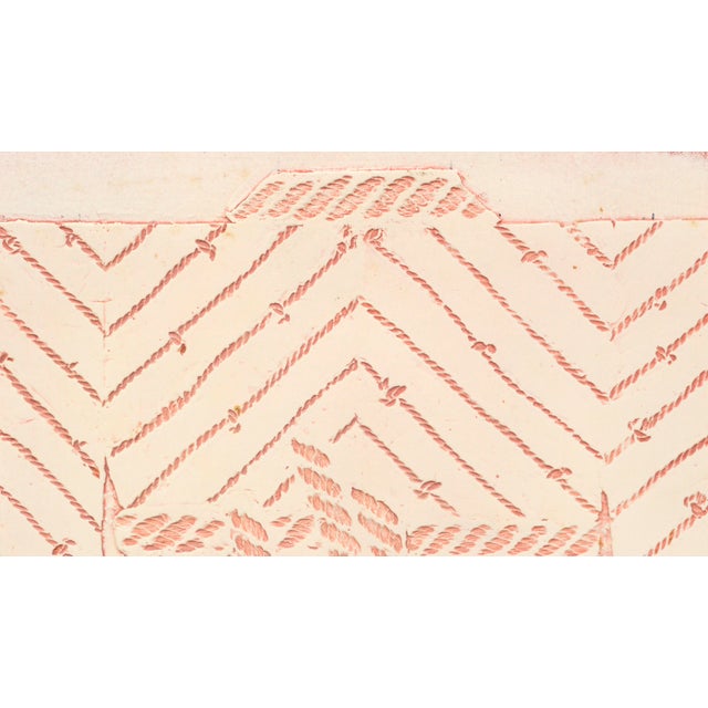 Kimono with Rope Texture - Collagraph Master Plate Master plate for collagraph printmaking featuring a kimono with rope...