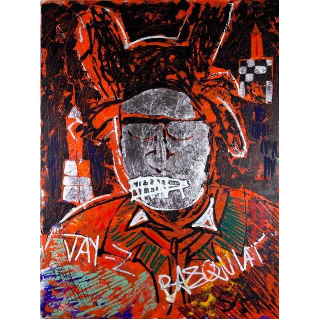 Jay-Z Basquiat. Transformation. By Sax Berlin For Sale