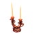 1950s Vallauris Ceramic Majolica Candle Holder, Circa 1950 For Sale - Image 5 of 8