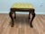 Queen Anne Early 20th Century Antique Queen Anne Mahogany Stool For Sale - Image 3 of 10