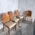 Wood Art Deco Burr Walnut Dining Chairs with Cream Upholstered Seats, 1930s, Set of 4 For Sale - Image 7 of 10