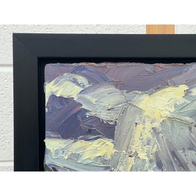 Impasto Oil Painting of Derwent Water in Keswick in the Lake District of England 2011 For Sale - Image 15 of 17