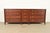 Kittinger French Regency Louis XVI Carved Mahogany Twelve-Drawer Dresser or Credenza, Newly Refinished For Sale - Image 13 of 13