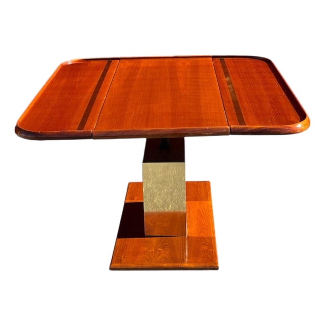Mid-Century Modern Pedestal Dining Table, West Germany For Sale