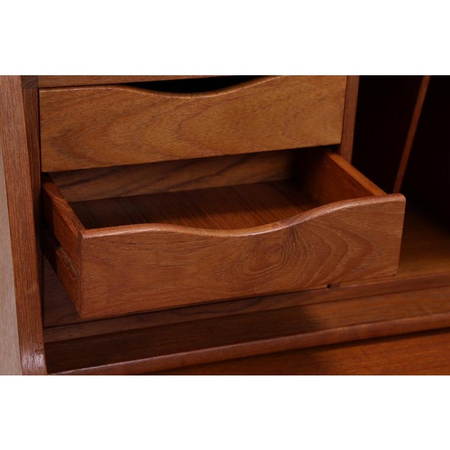 Vintage Teak Secretaire, 1960s For Sale - Image 9 of 18