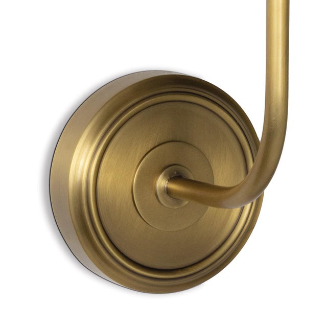 Traditional Regina Andrew Ariel Sconce, Natural Brass For Sale - Image 3 of 7