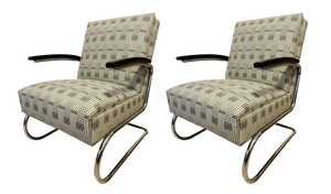 Set of FN 24 Cantilever Armchairs by Willem Hendrik Gispen for Mucke Melder, 1930s Set of 2
