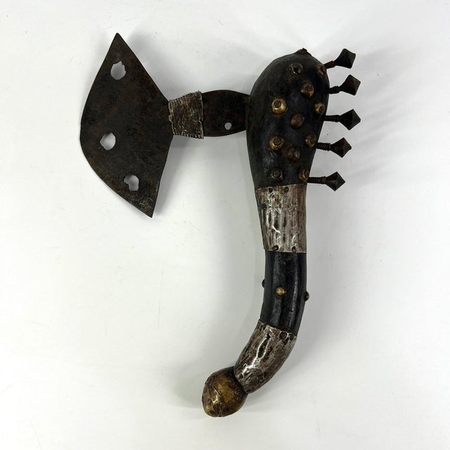 Early 20th Century Bamun Knife Axe Cameroon For Sale In Denver - Image 6 of 6