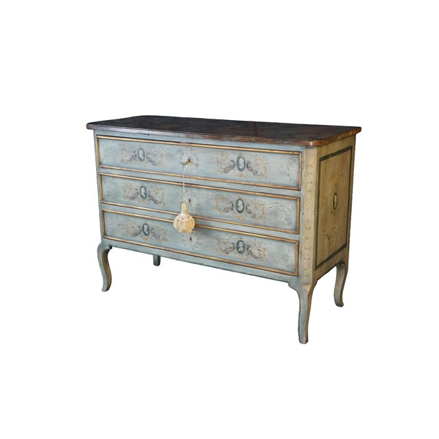 This masterfully executed Karges Transitional Three-Drawer Chest (Model No. 287) bridges the gap between classic European...