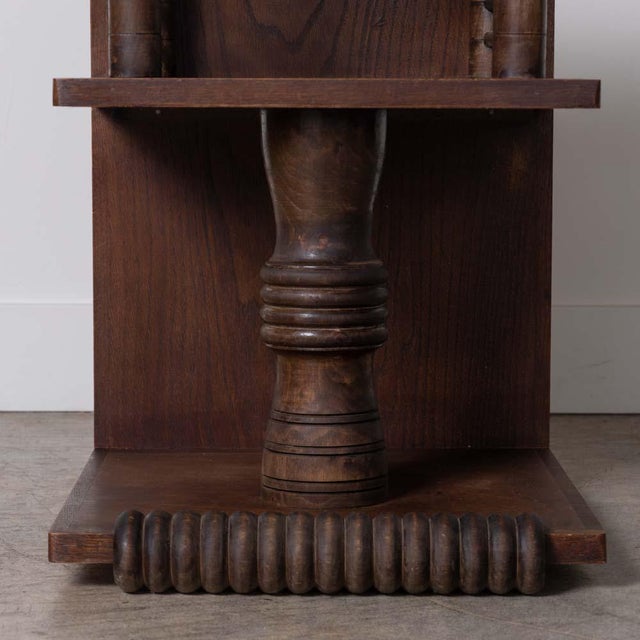 Pair of 1940s French Oak End Tables Attributed to Charles Dudouyt For Sale - Image 17 of 17