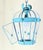 Vintage Style Solid Brass Verdigris Hanging Lantern - Restored & Rewired For Sale - Image 10 of 13