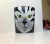 Glass Vintage Glass Cat Vase from Lindshammar, 1970s For Sale - Image 7 of 7