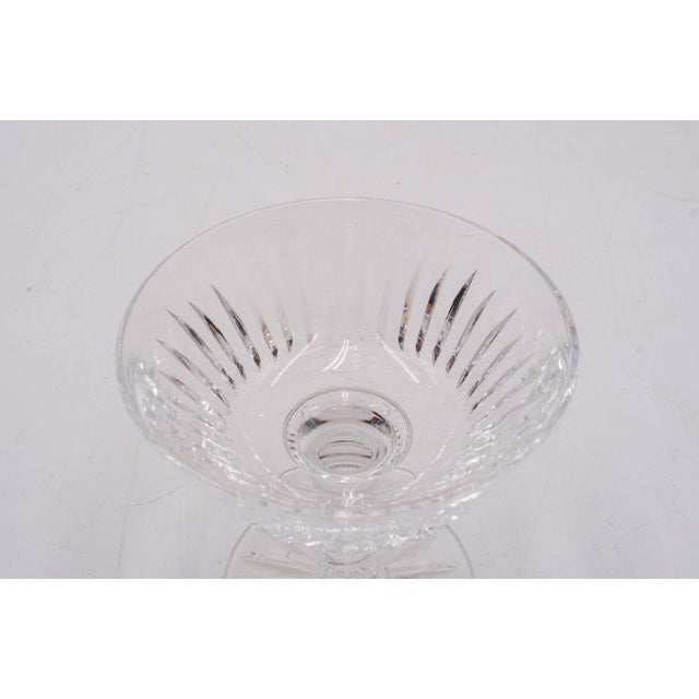 Set of 4 Waterford Eileen Crystal Champagne Sherbet Glasses For Sale In Philadelphia - Image 6 of 8