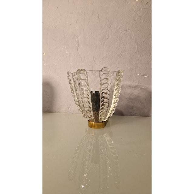 Vintage Wall Lamp from Barovier & Toso, 1940s For Sale - Image 12 of 15