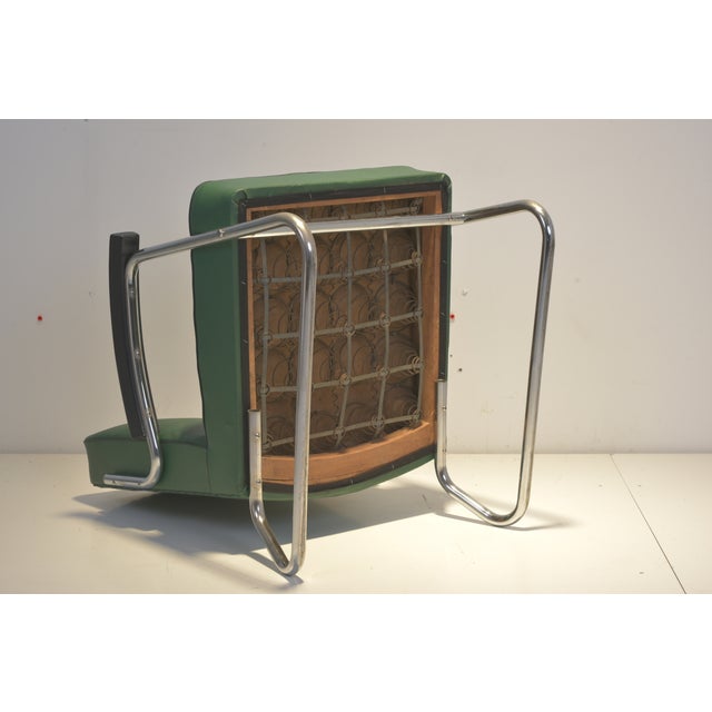 Steel Tube Chair from Drabert, 1950 For Sale - Image 11 of 15