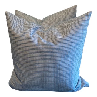 Exquisite Corn Blue Decorative Accent Pillows For Sale