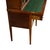 Brown Late 19th Century Flame Mahogany Secretary Desk Bookcase, Antique Drop Front Desk For Sale - Image 8 of 18